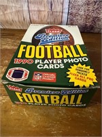 FULL BOX 1990 FLEER Premier Edition Football Cards