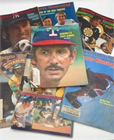 Sports Illustrated magazines 1972-‘78
