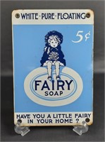 Fairy Soap Porcelain Enamel Advertising Sign