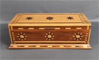 Vintage Marquetry Decorative Wooden Box