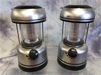 Two Battery Operated LED Camp Lanterns