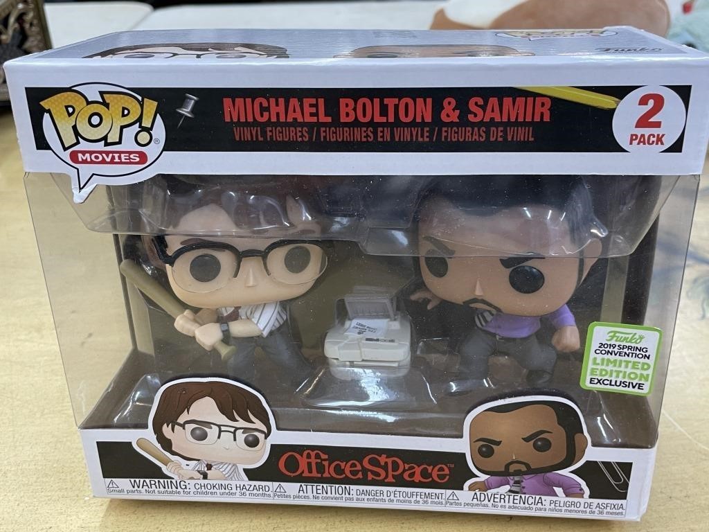 Pop "Michael bolton & Samar" officespace