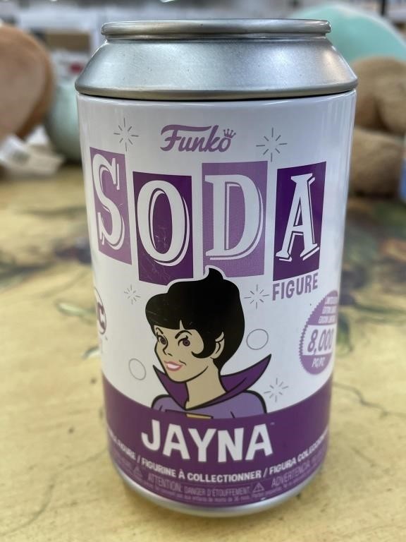 Funko soda collectible can "Jayna"