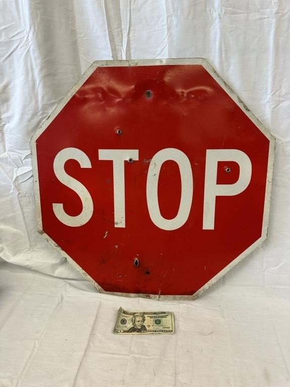 Metal Stop Sign