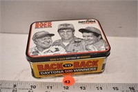 Back to Back Daytona 500 Winners collector tin
