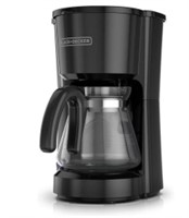 BLACK+DECKER 5-Cup Coffeemaker, Black