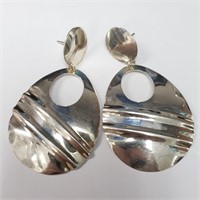 $100 Silver 9.07G  Earrings