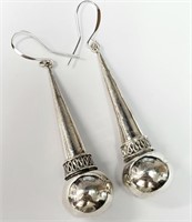 $170 Silver 16.64G  Earrings