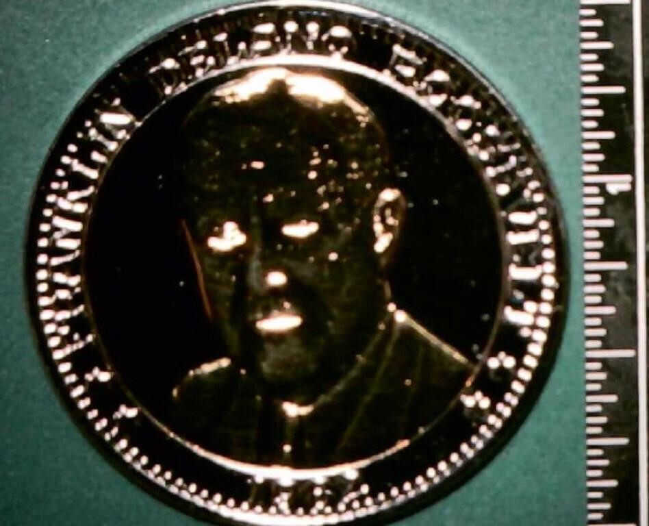 1982 Franklin Roosevelt Bronze/Silver/Gold Comm.