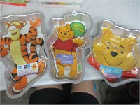 3 Winnie the Pooh Wilton Cake Pans