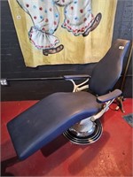 Vintage MCM Dental Chair Works 57" x 27"