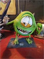 Monsters INC Mike Statue 33" t x 29" w x 17" d