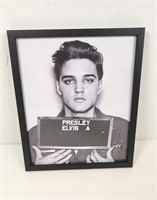GUC Elvis Presley Mugshot Framed Photo