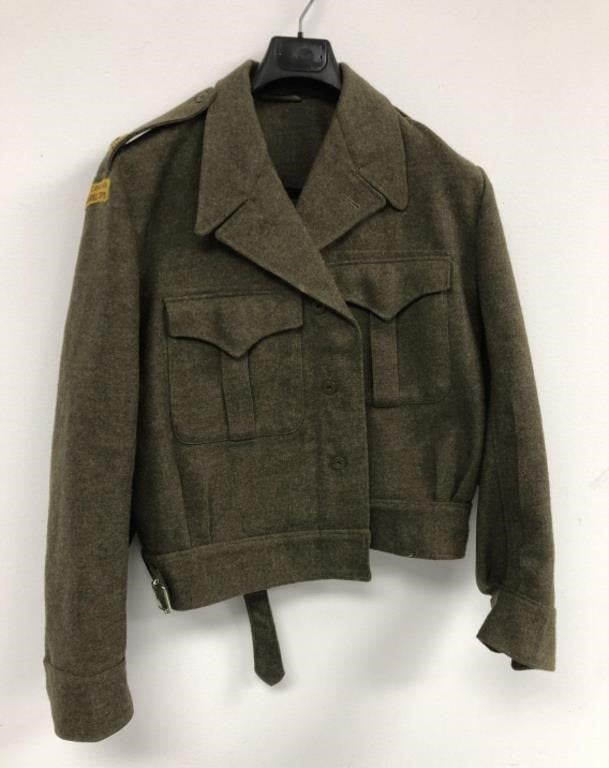 Royal Canadian Armoured Corps, Wool Jacket and