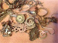 Sterling Silver Scrap Jewelry No Stones