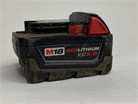 Milwaukee Battery, Model M18 Red Lithium Xc5.0