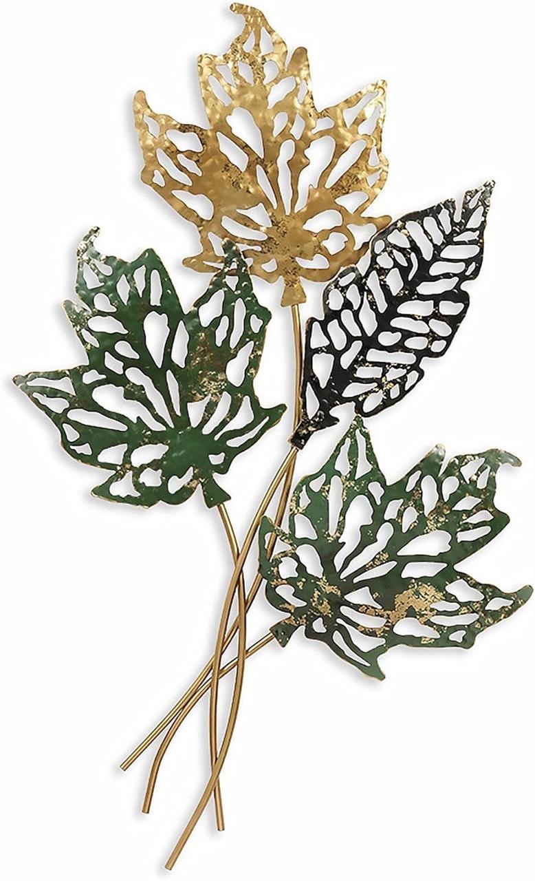 VIHUP Metal Maple Leaf Wall Decor