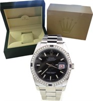 Rolex 116200 Datejust 36 mm w/ Diamond Watch