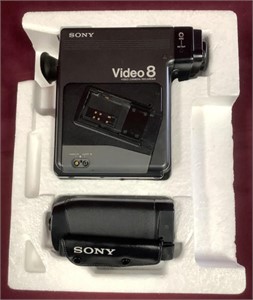 Sony 8 Playback Handycam In Original Box