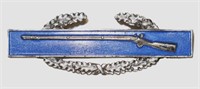 sterling silver Infantry marksman badge