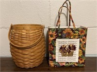 Longaberger Basket & Bag