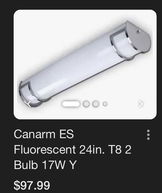 Canarm 17W Linear 24 "3/4 Fluorescent Vanity Light