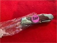 NRA pocket Knife in package