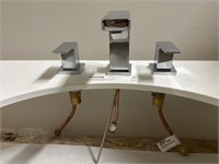 $618 Kohler Honesty Polished Chrome Bathroom Sink