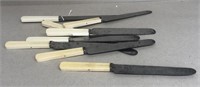 Robert Mosley knives with Bakelite handles