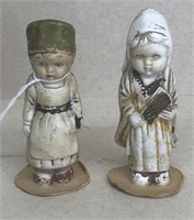 Vintage early figurines