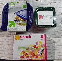 Food Containers & Snack Bags