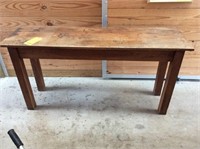 Oak sofa Table