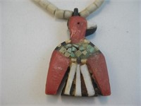 Santo Domingo Pueblo Thunderbird Necklace