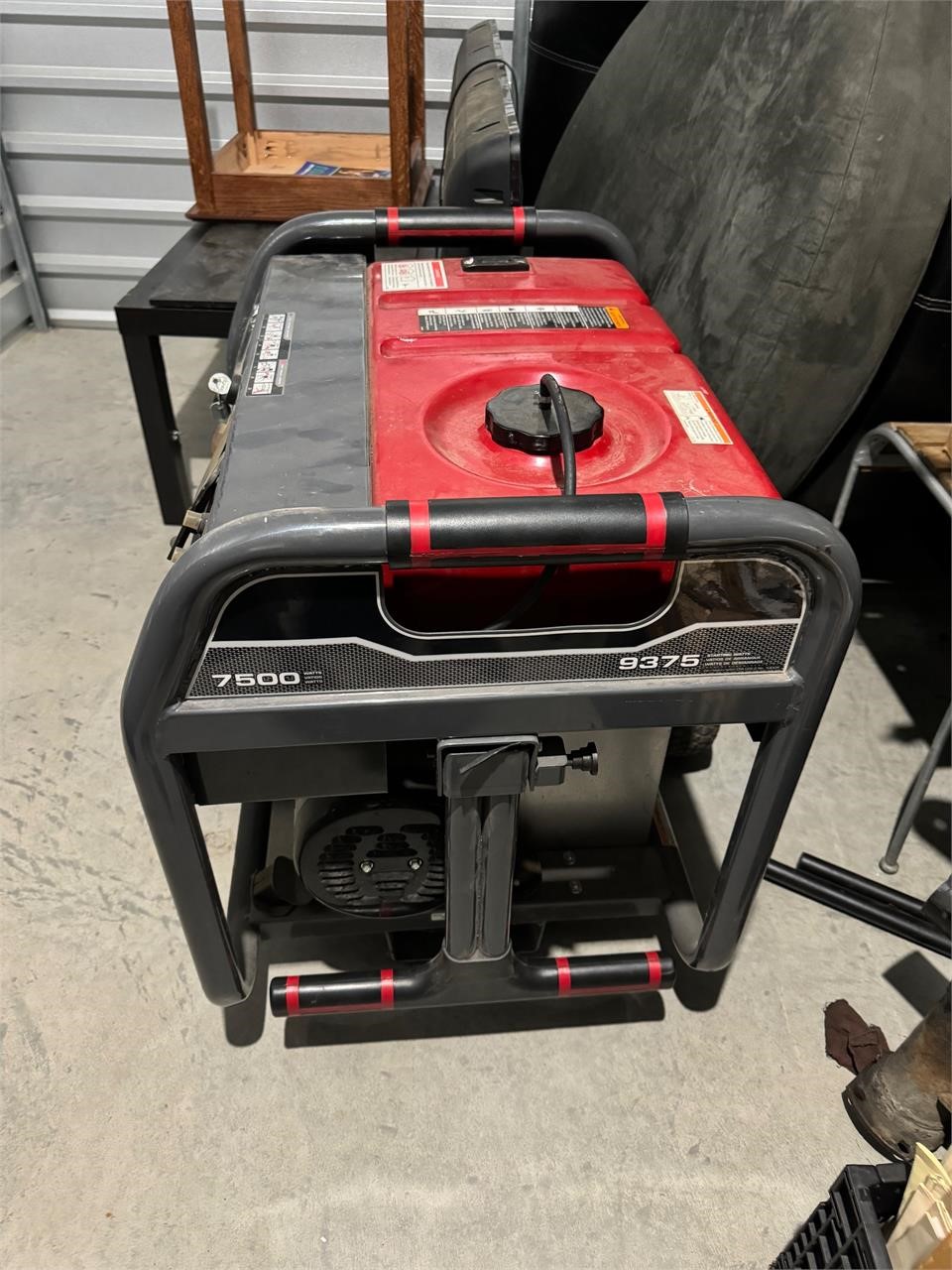 GENERATOR BRIGGS AND STRATTON 9375 7500 WATTS