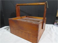 Vintage Wooden Two Tier Pie Carrier