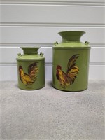 Tin Chicken Canisters