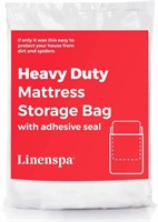 Linenspa Mattress Storage Bag With Double Adhesive