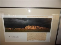 Framed Photo Print Beaverhead Rock Montana