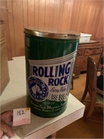 ROLLING ROCK Metal Tin