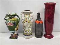 Large Decorative China Vases