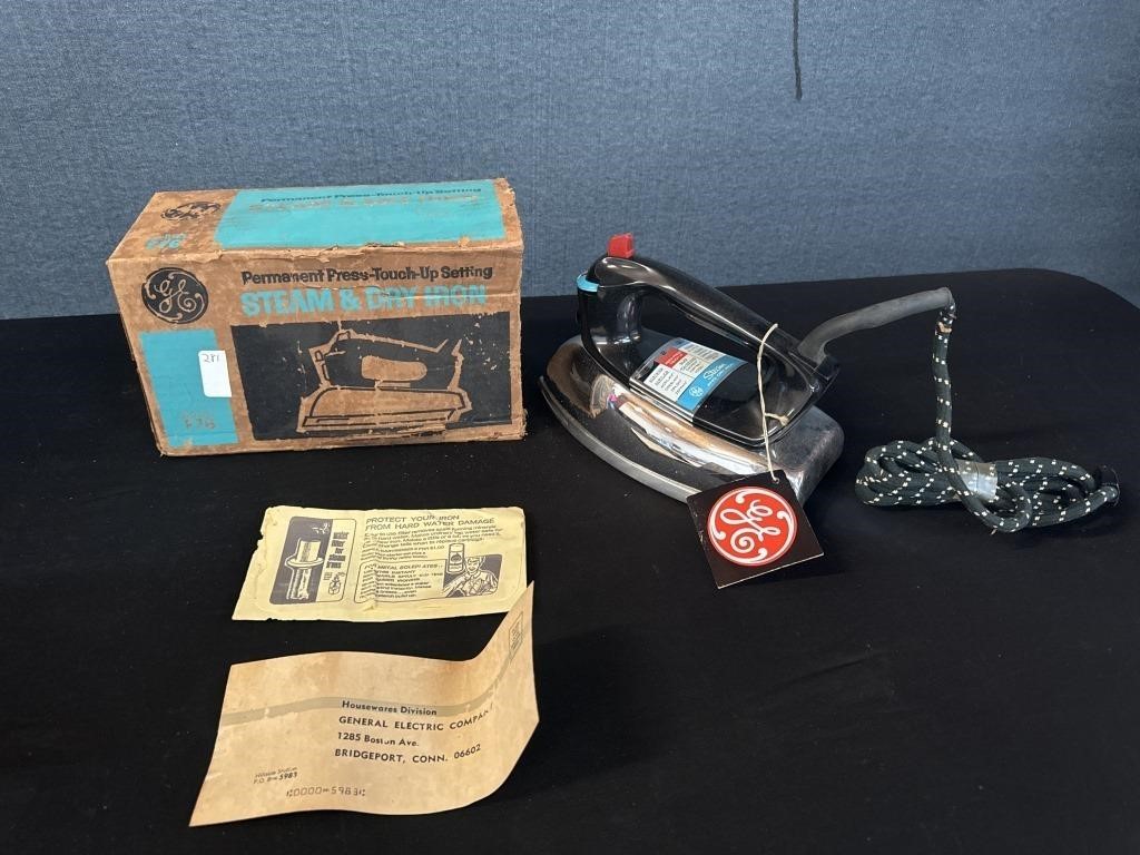 GE Vintage Iron in Orginal Box NEW STOCK