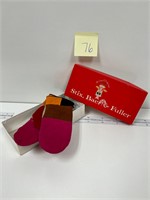 Stix Baer & Fuller Vintage Fur Lined Mittens Box