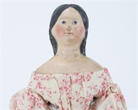 1840's Papier Mache German Doll