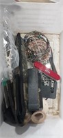 Lot with muyi tools knifes costume jewelry and