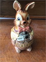 Rabbit Cookie Jar