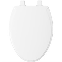 $25  Mansfield White Elongated Toilet Seat