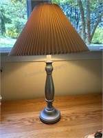 Pewter Colored Table Lamp