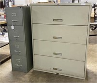 Four Drawer Regular and Lateral File Cabinets