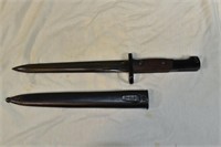 German K98 bayonet with non-matching scabbard; as