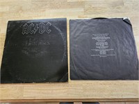 AC/DC Back in Black vinyl album